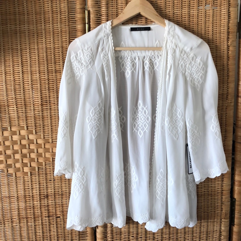 Short length kimono